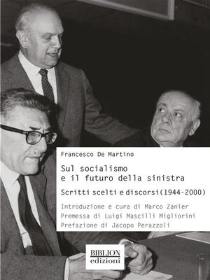 cover image of Sul socialismo e il futuro della sinistra
